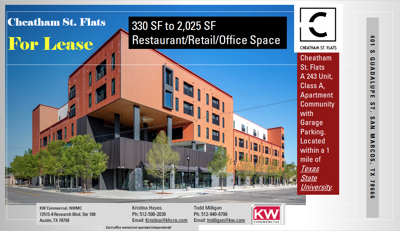 Restaurant / Retail / Office Space for Lease